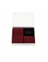 Γυναικείες Κάλτσες Calvin Klein Women Sock 3pc Lurex Logo Giftbox 701224118-003,  Burgundy Combo